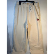 Adidas Originals Cherry FL Pant Women's Medium Wonder White Wide Leg Sweatpants