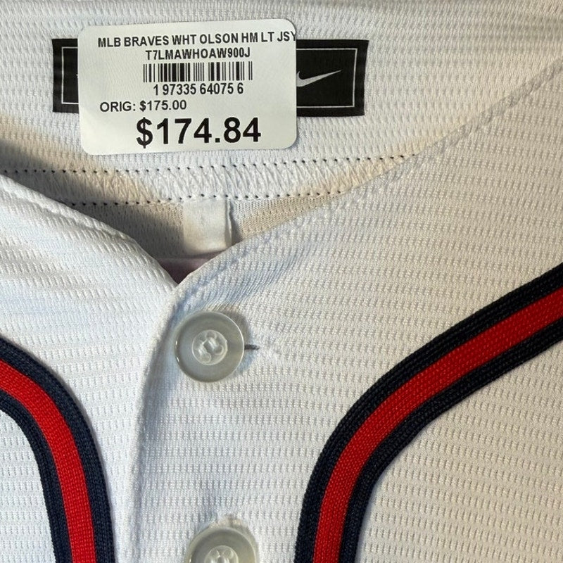 Atlanta Braves Matt Olson #28 Nike MLB Jersey – White