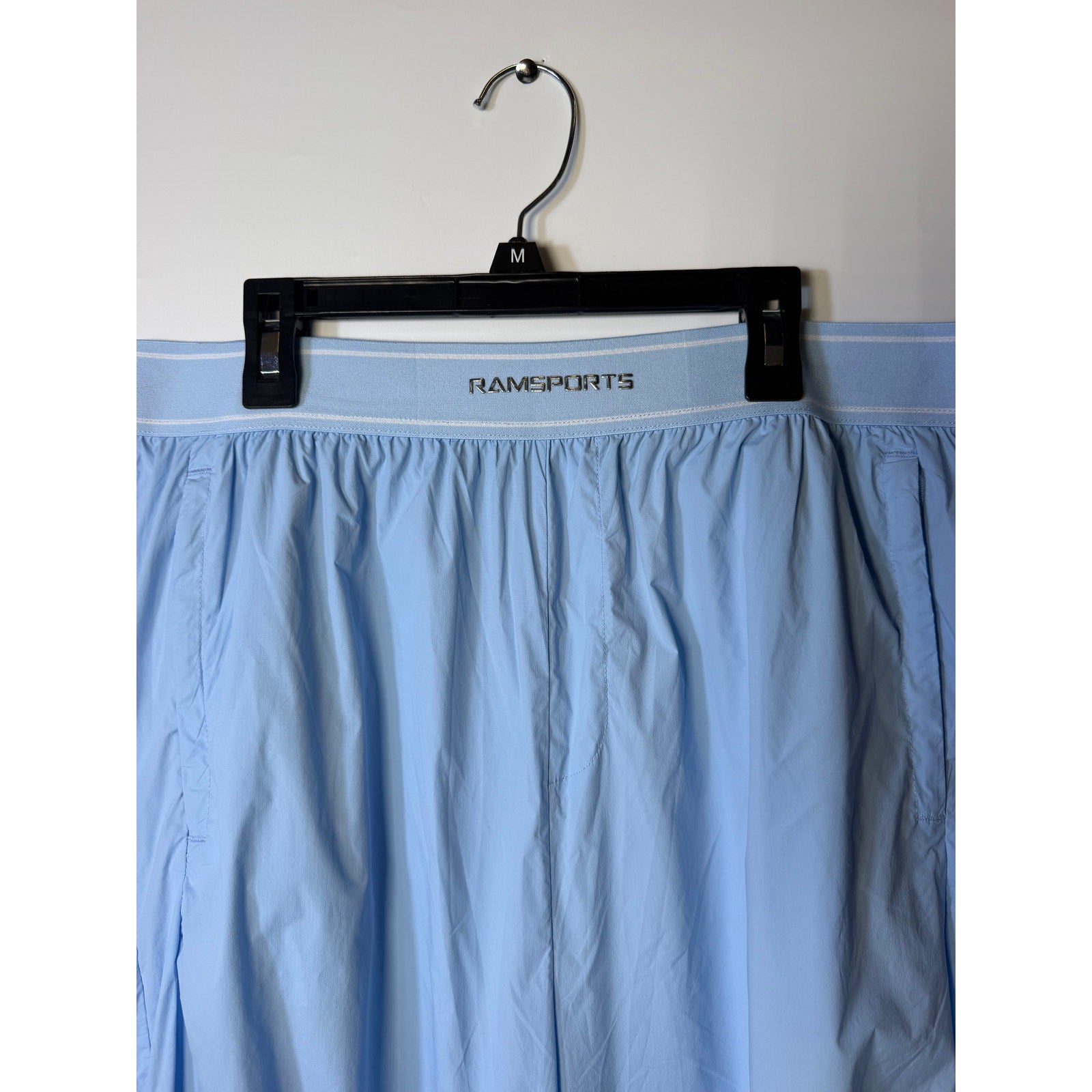 Rame Sports Women’s Light Blue Wide-Leg Pull-On Pants Size M