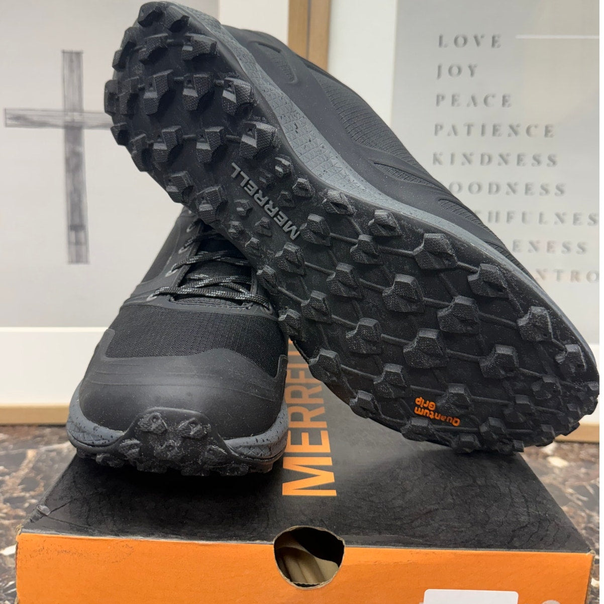 Merrell Altalight Trail Hiking Shoes Black/Rock Men’s 11 EU45 J034195