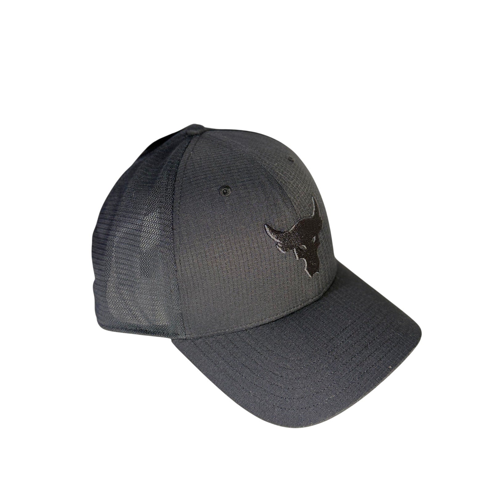 Under Armour Project Rock Black Trucker Snapback Hat Adjustable NWT OSFM