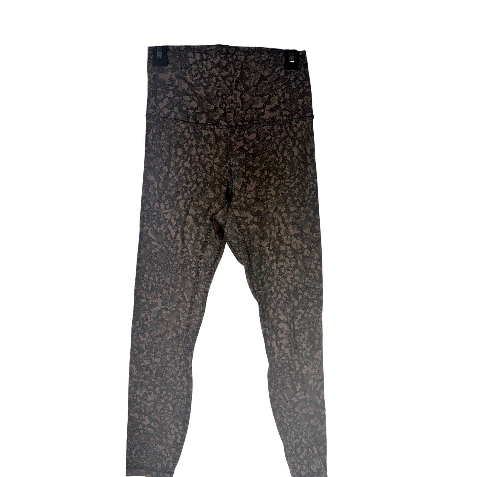 Lululemon Women’s Align High-Rise Leggings 25” Brown Black Camo Size 4