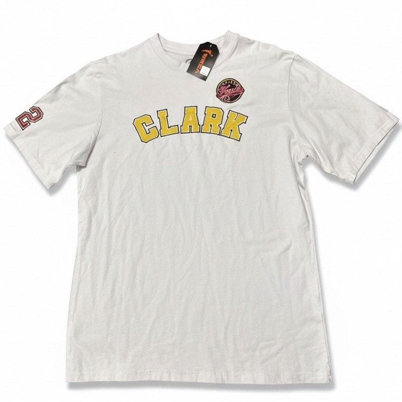 NWT WNBA Caitlin Clark Indiana Fever #22 White T-Shirt – Adult XL (FISSL)
