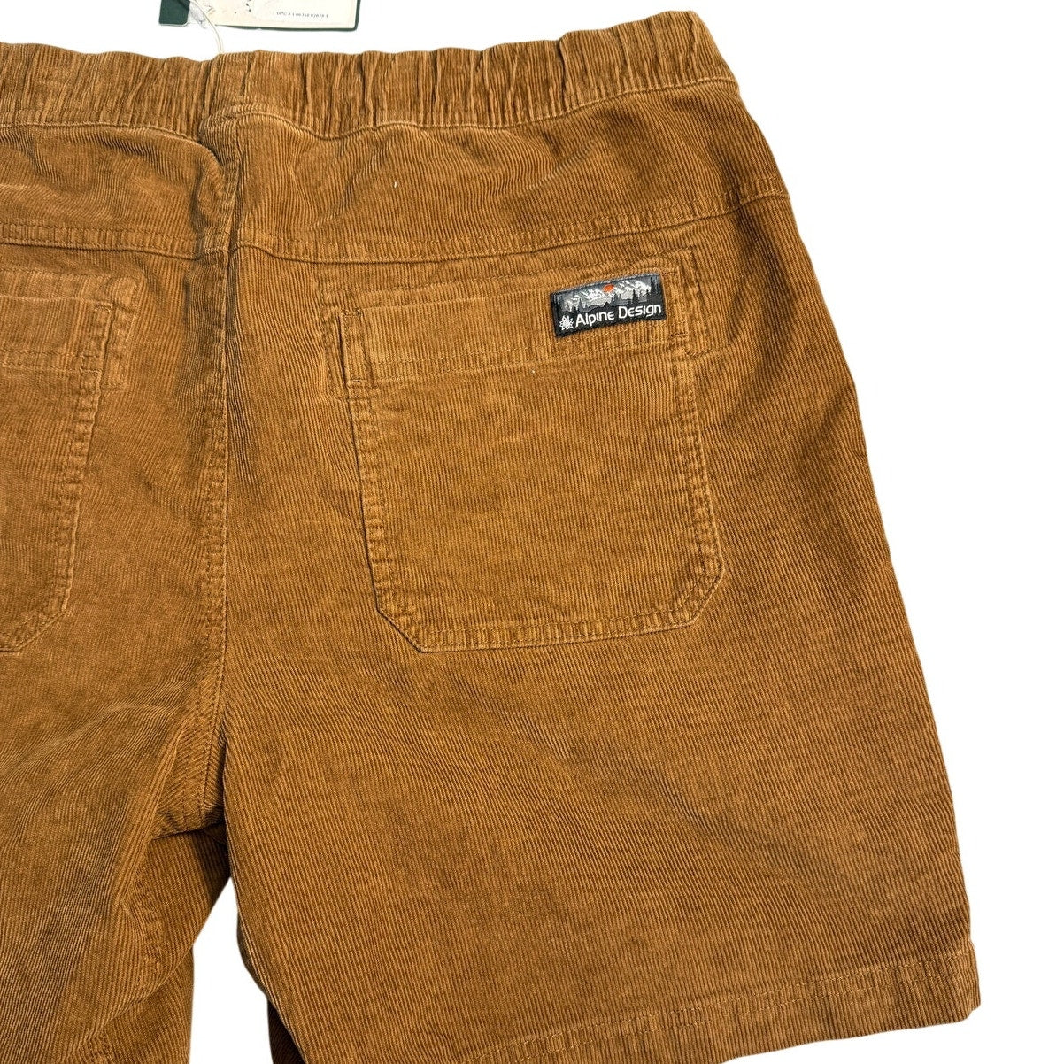 Alpine Design Hike Corduroy Shorts – Men’s Large – Roasted Coffee – NWT