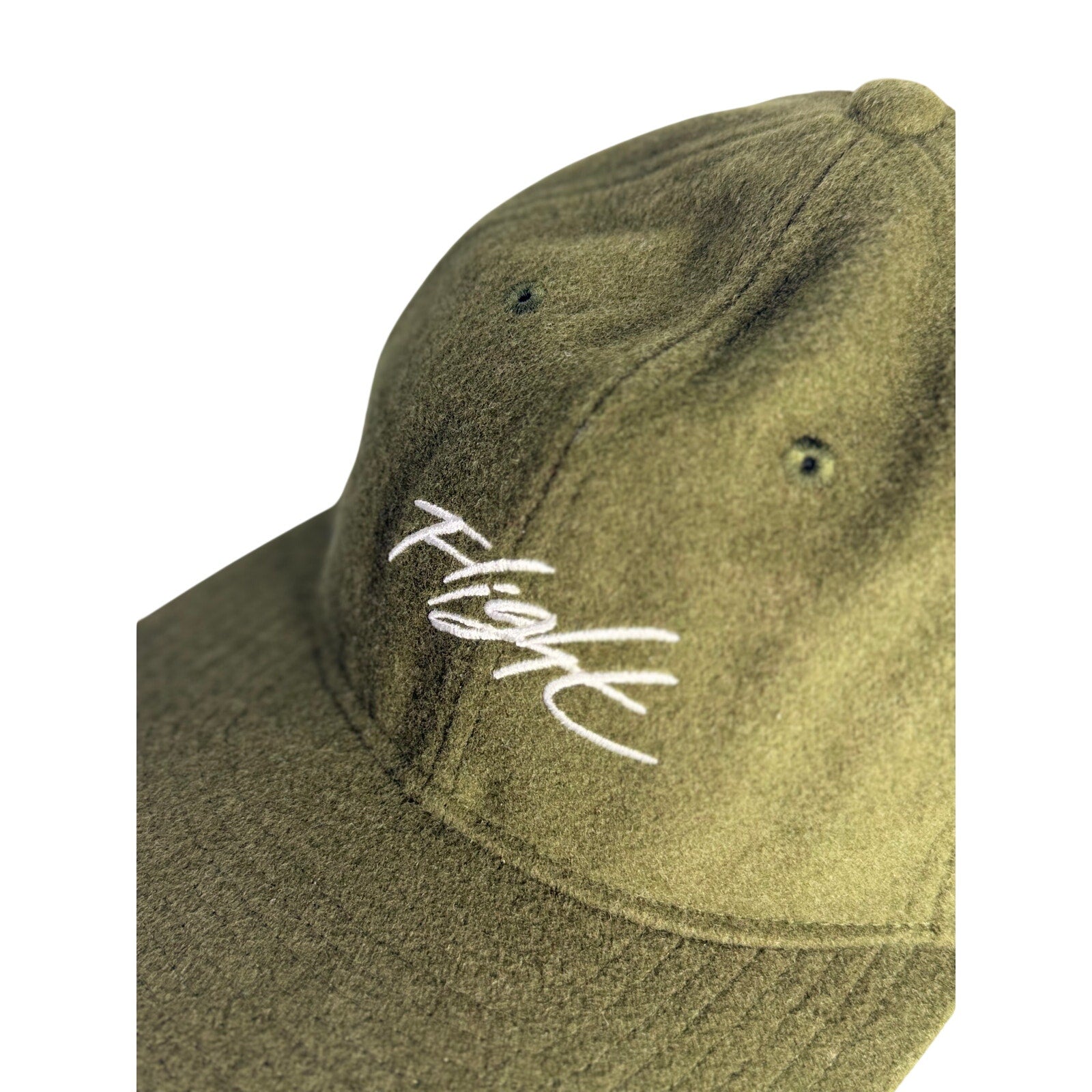 Jordan Flight Adjustable Strapback Hat Olive Green Wool Blend Cap NWT Unisex