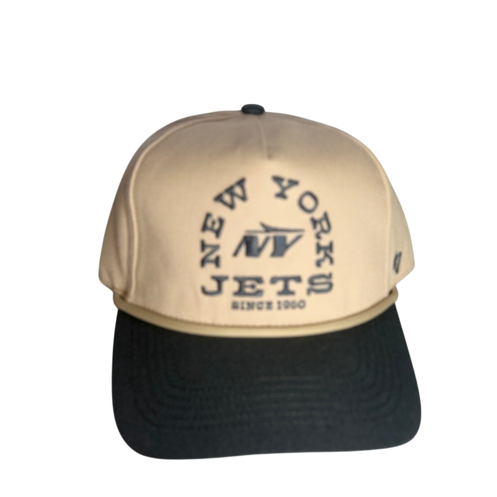 47 New York Jets Adjustable Snapback Hat Cream Gray NFL Cap NWT OSFM