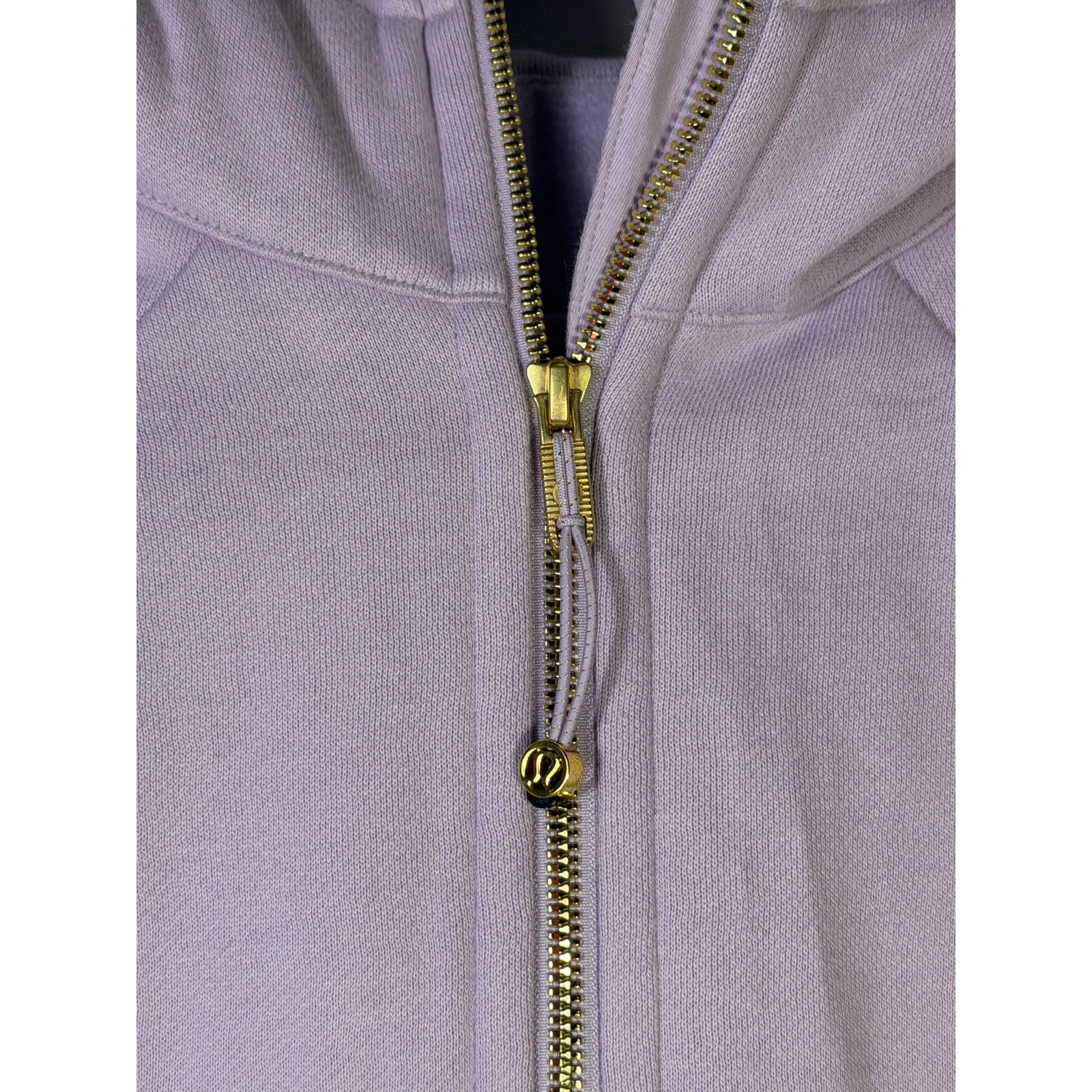 Lululemon Scuba Full Zip Hoodie Women's Size 10 Lilac Gold NWT