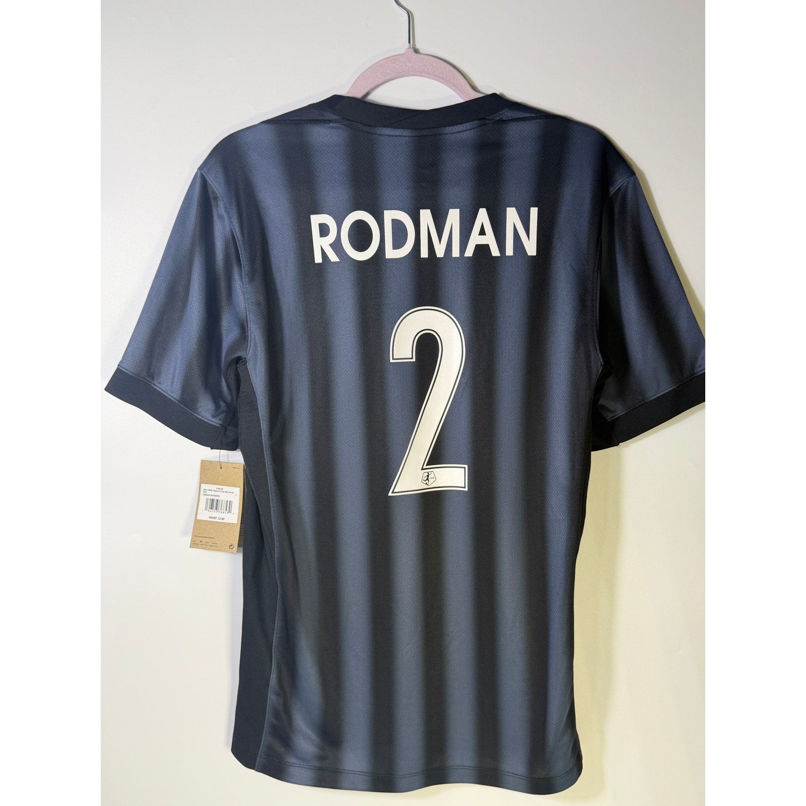 Nike Washington Spirit Trinity Rodman #2 NWSL Stadium Jersey Men's Small NWT