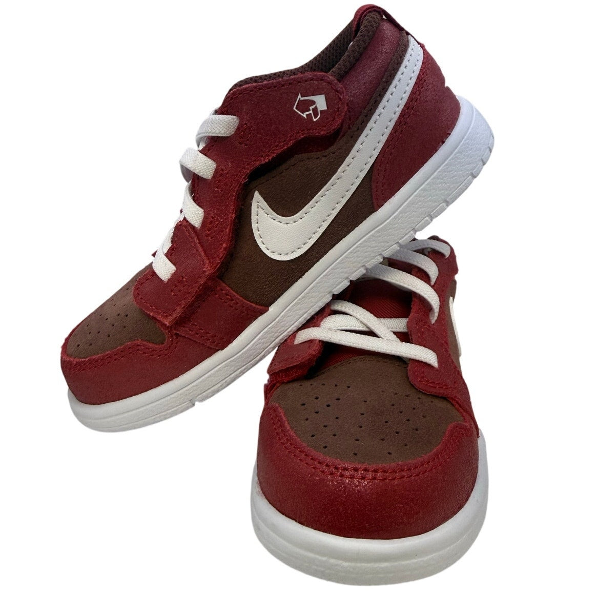 Nike Air Jordan 1 Low Alt SE PS “Dark Pony / Varsity Red” – Kids Preschool Sneakers – HF3204-200