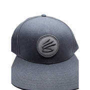 Curry Brand Black Snapback Hat Adjustable Basketball Cap One Size NWT