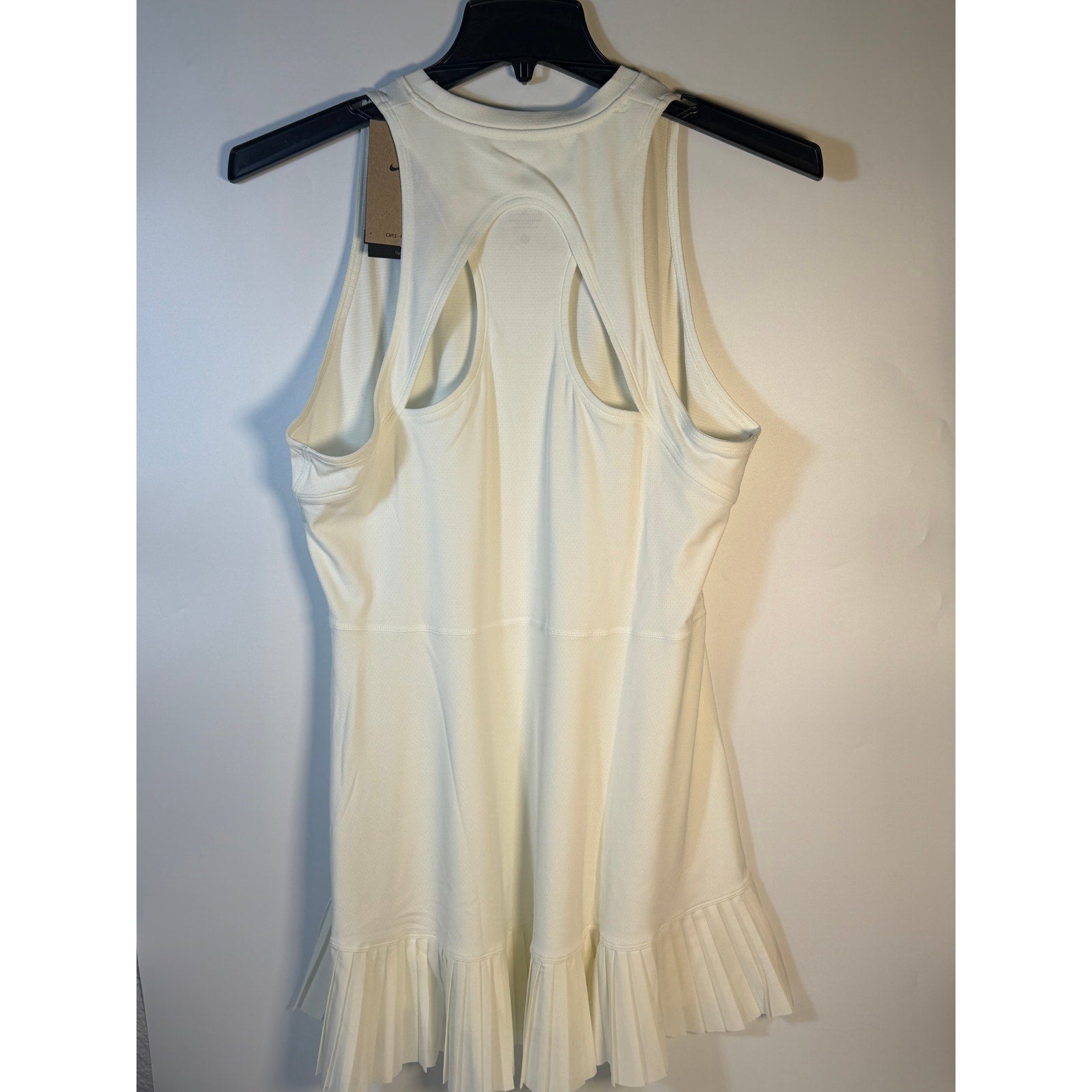 NikeCourt Dri-FIT Tennis Dress White Women's XL Sleeveless NWT