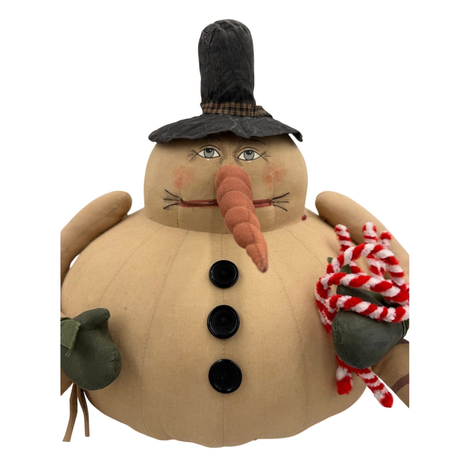 Joe Spencer “Chester Snowman” – Large 18” x 28” – Christmas Holiday Décor