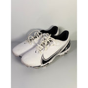 Nike Vapor Football Cleats White Black Men's Size 8.5 US CD0074-100