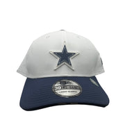Dallas Cowboys NFL New Era 39THIRTY Hat White Navy Large-XL NWT