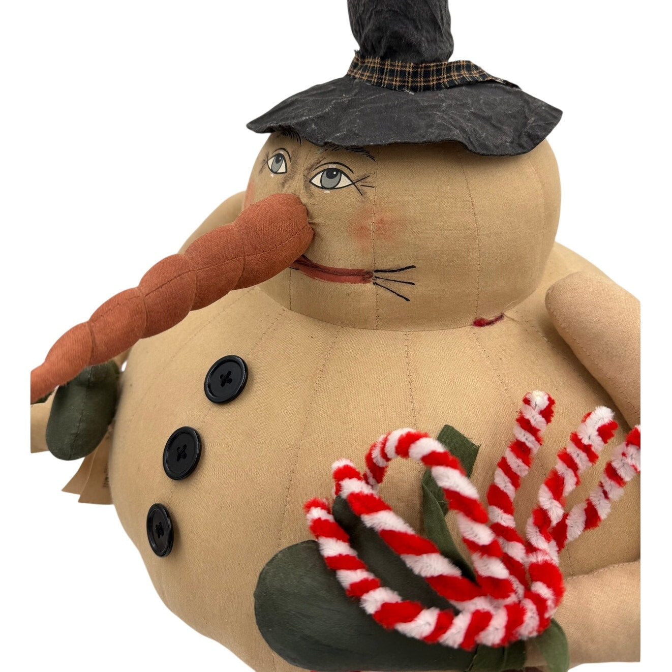 Joe Spencer “Chester Snowman” – Large 18” x 28” – Christmas Holiday Décor