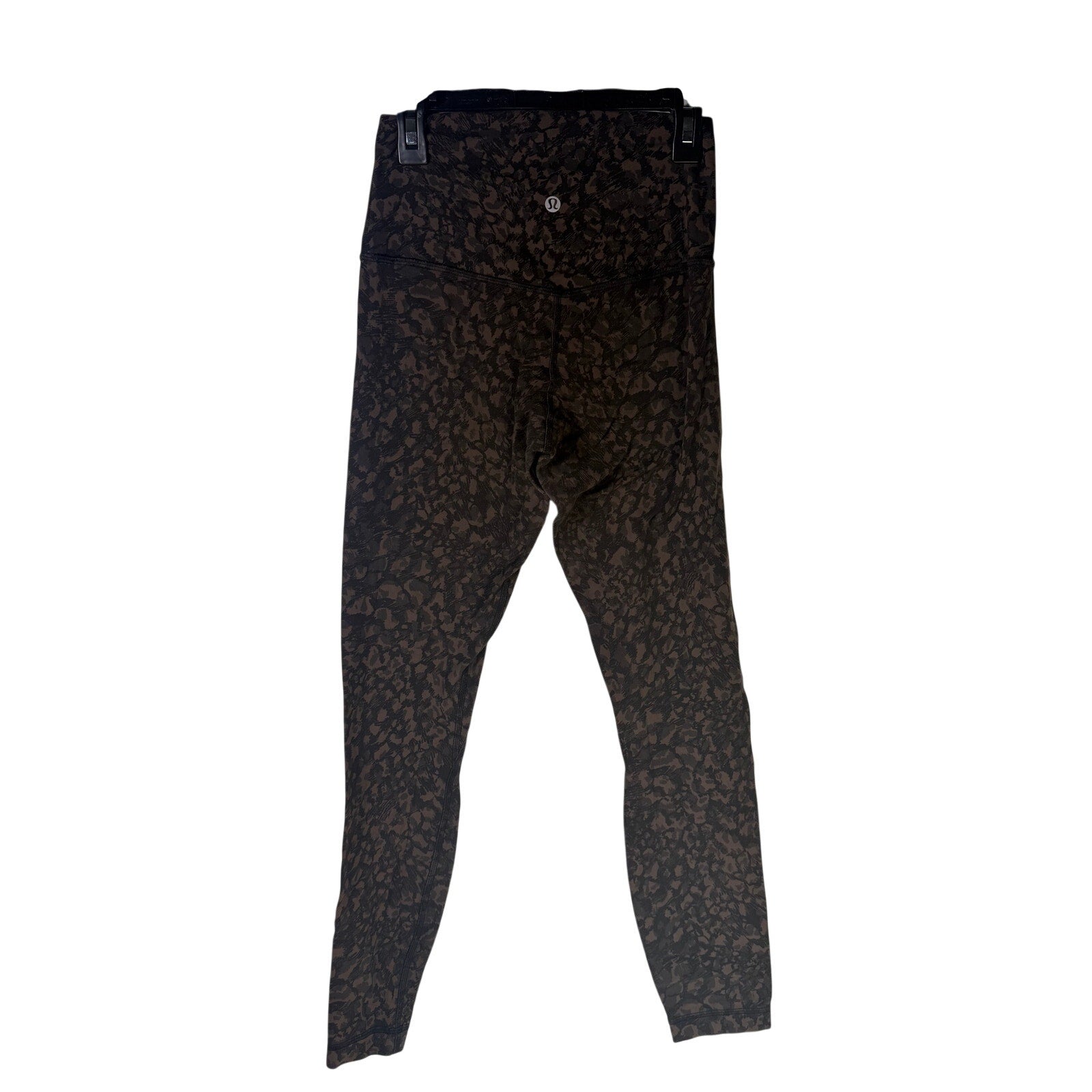 Lululemon Women’s Align High-Rise Leggings 25” Brown Black Camo Size 4