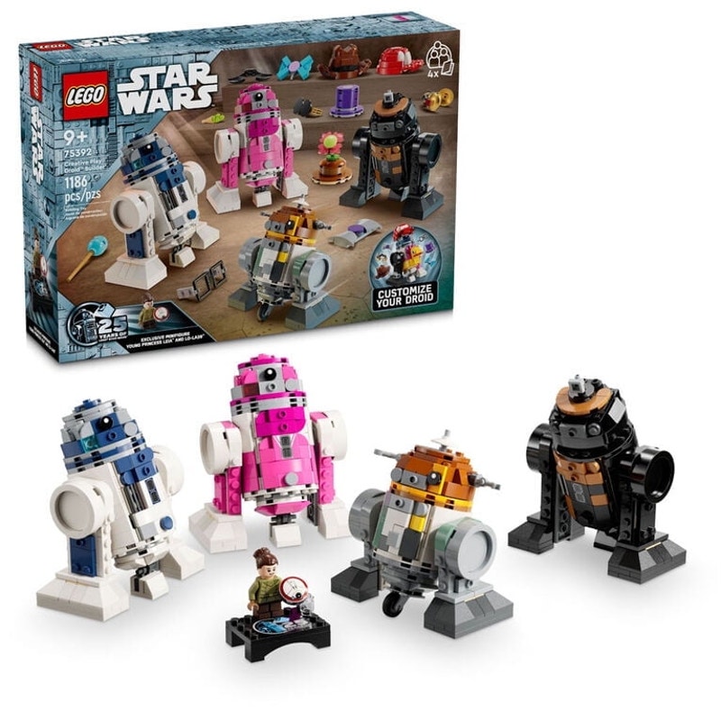 LEGO Star Wars Creative Play Droid Builder 75392 Building Set 1186 Pieces New