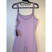 Nike One Dri-FIT Training Romper Bodysuit Lavender Women's Large NWT