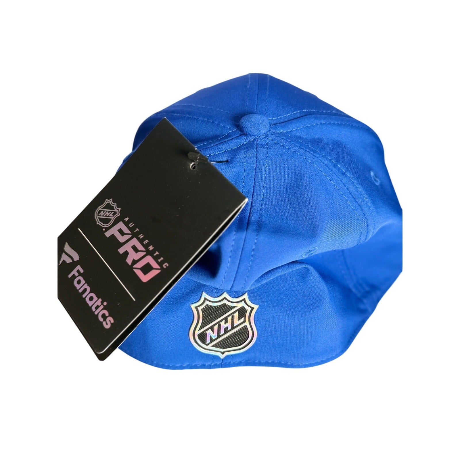 Fanatics New York Islanders Authentic Pro Stretch Fit Hat M/L Blue NWT