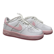 Nike Air Force 1 Low GS White Pink Big Kids Youth 6.5Y Sneakers Shoes