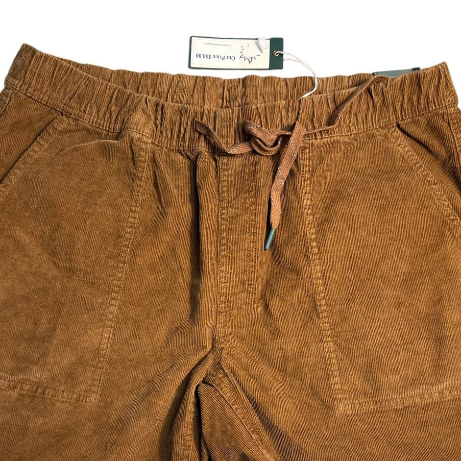 Alpine Design Hike Corduroy Shorts – Men’s Large – Roasted Coffee – NWT