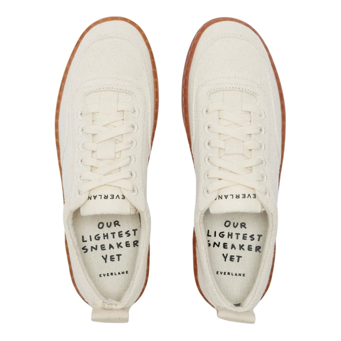 Everlane Sneakers - Everlane The Tread-Bare Sneaker Women's Size 9 Cream Low-Top Casual Shoes NWT - image 1
