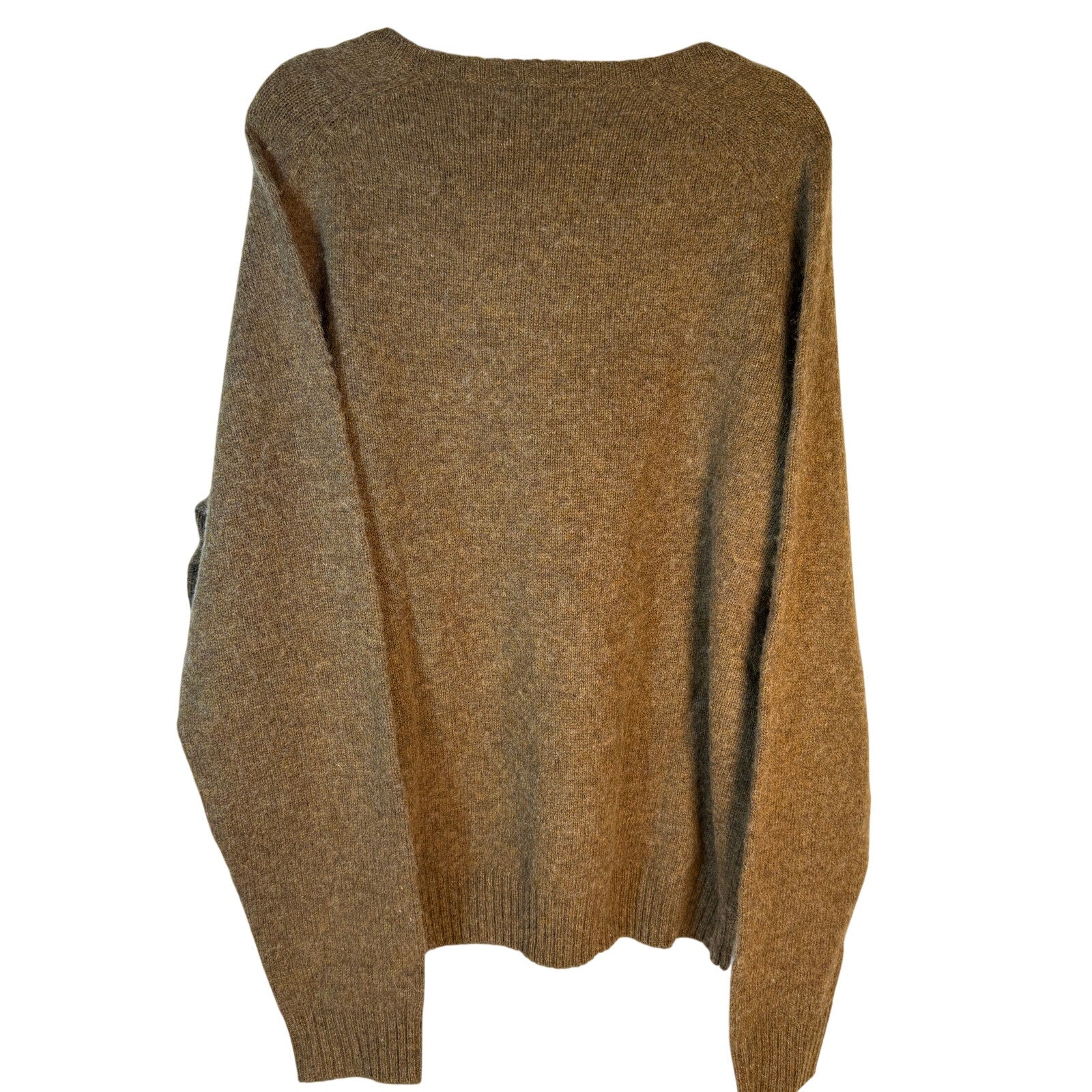 Polo Ralph Lauren Aviator Brown Crewneck Wool Sweater Men's XXL NWT