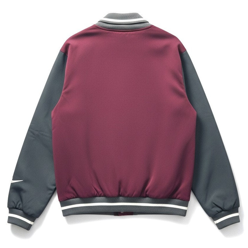 NWT Nike Men's XXL Team Dark Maroon Letterman Jacket DJ59771-669
