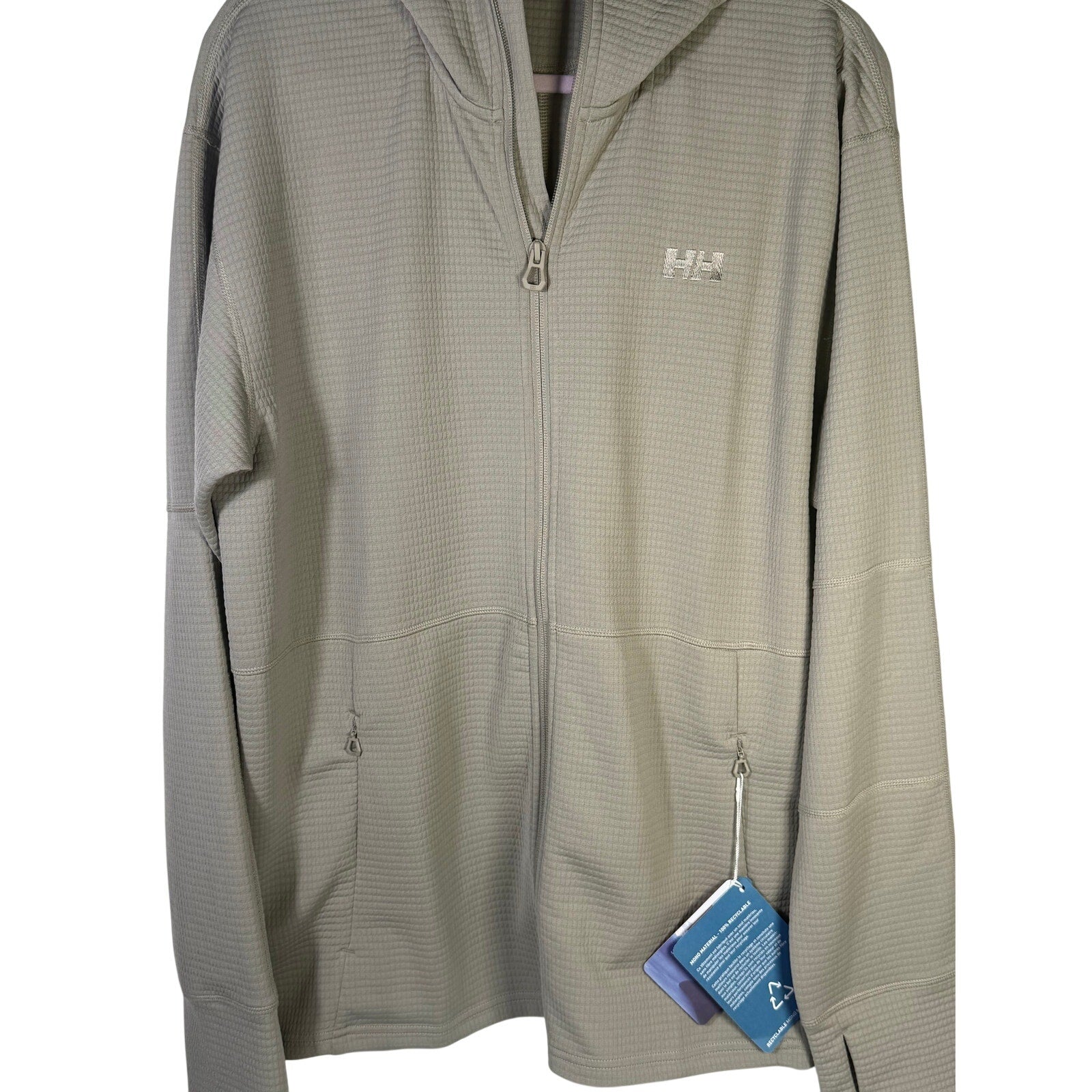 Helly Hansen Men’s Evolved Air Hooded Midlayer Jacket Terrazzo Size XL NWT