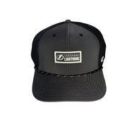 47 Tampa Bay Lightning Trucker Adjustable Hat Gray Black NHL Snapback NWT