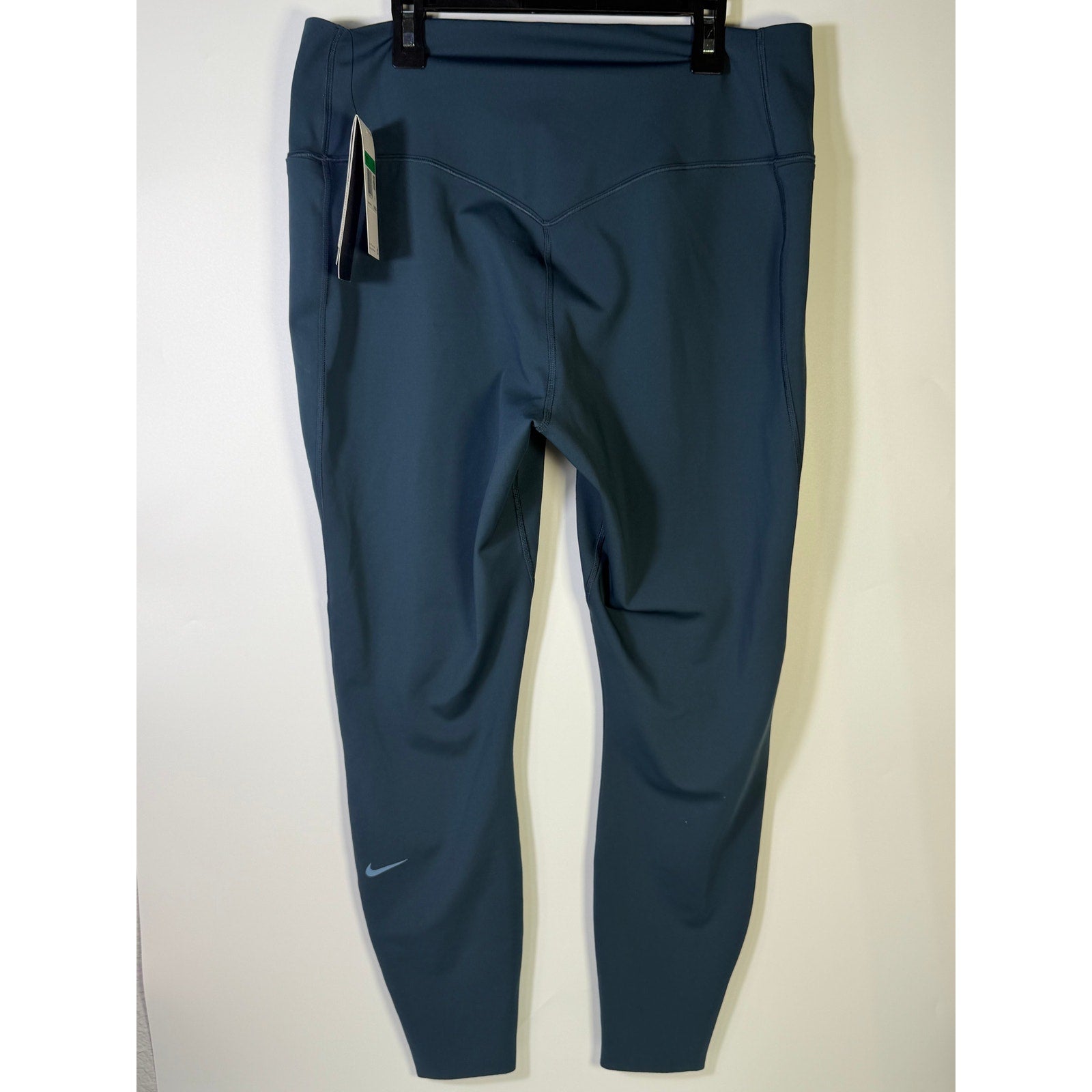 Nike One High-Waisted Training Leggings Women's XL Blue