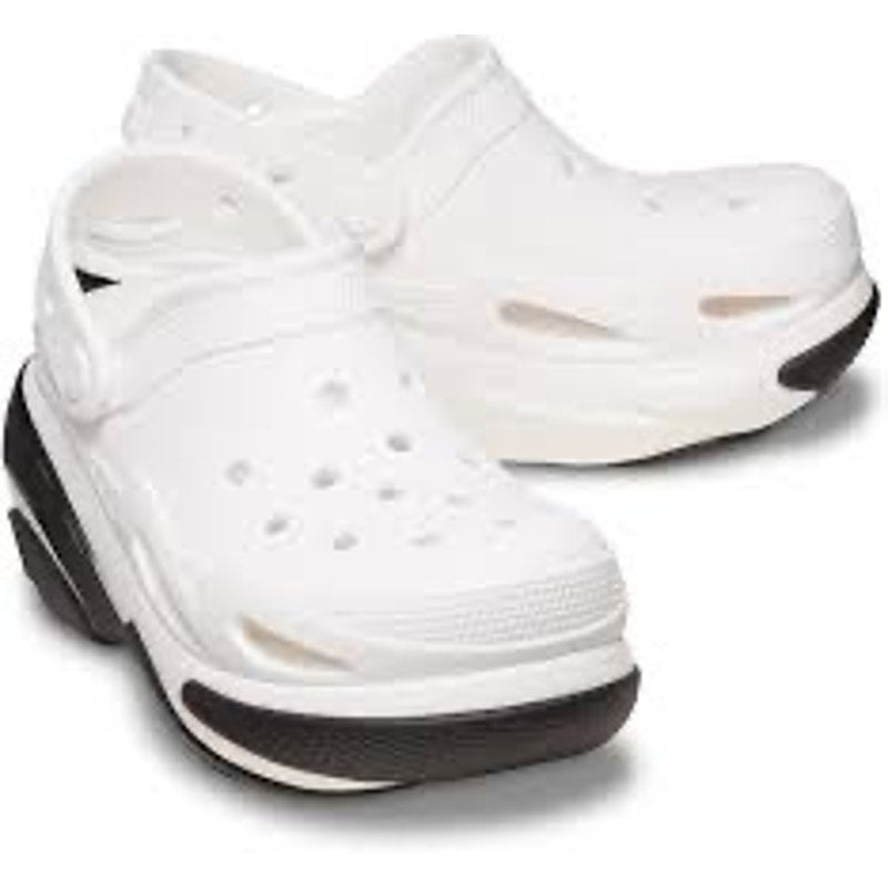 Bubble Crush Clog White Platform Shoes – Women’s Size 10 / Men’s Size 8 – NWT