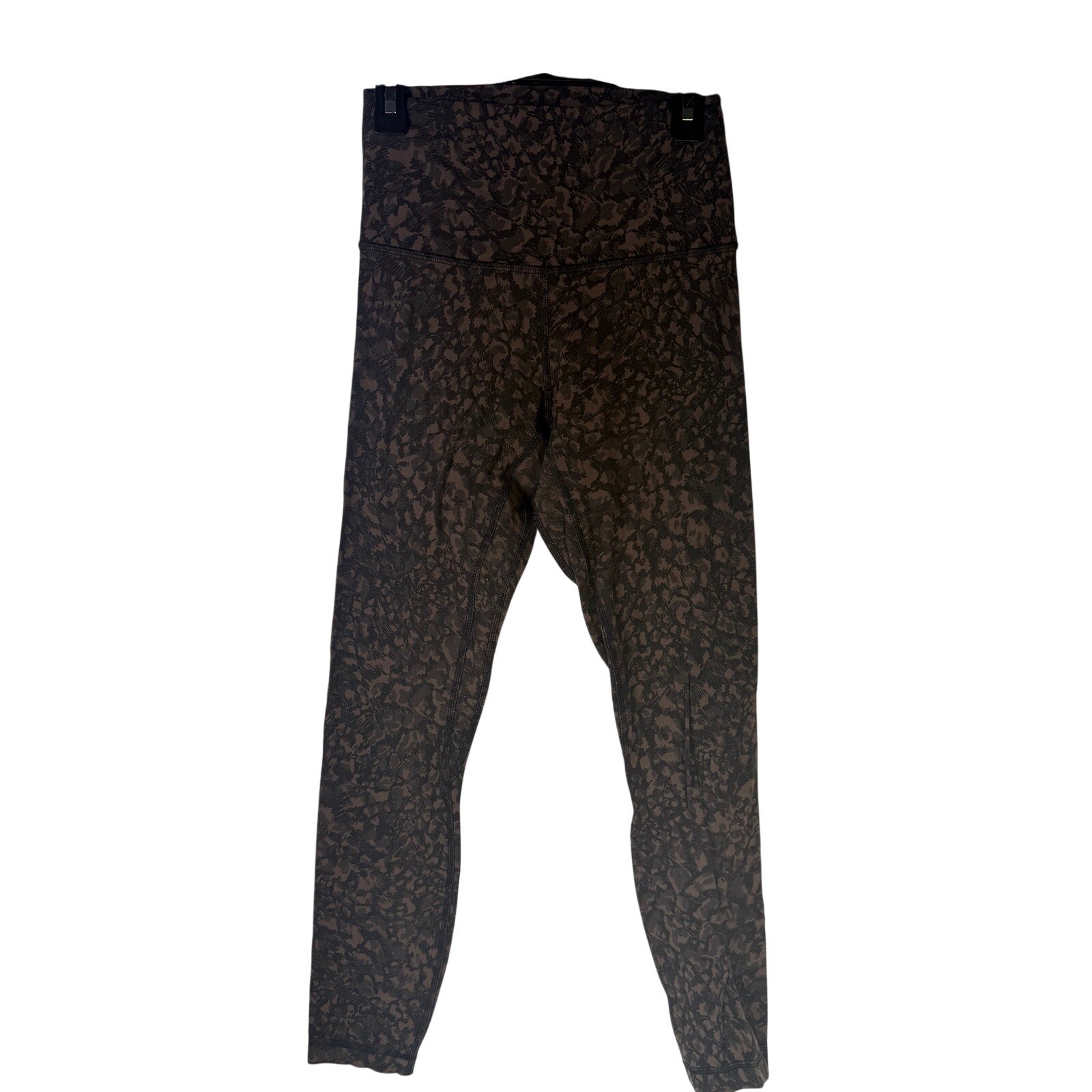 Lululemon Women’s Align High-Rise Leggings 25” Brown Black Camo Size 4