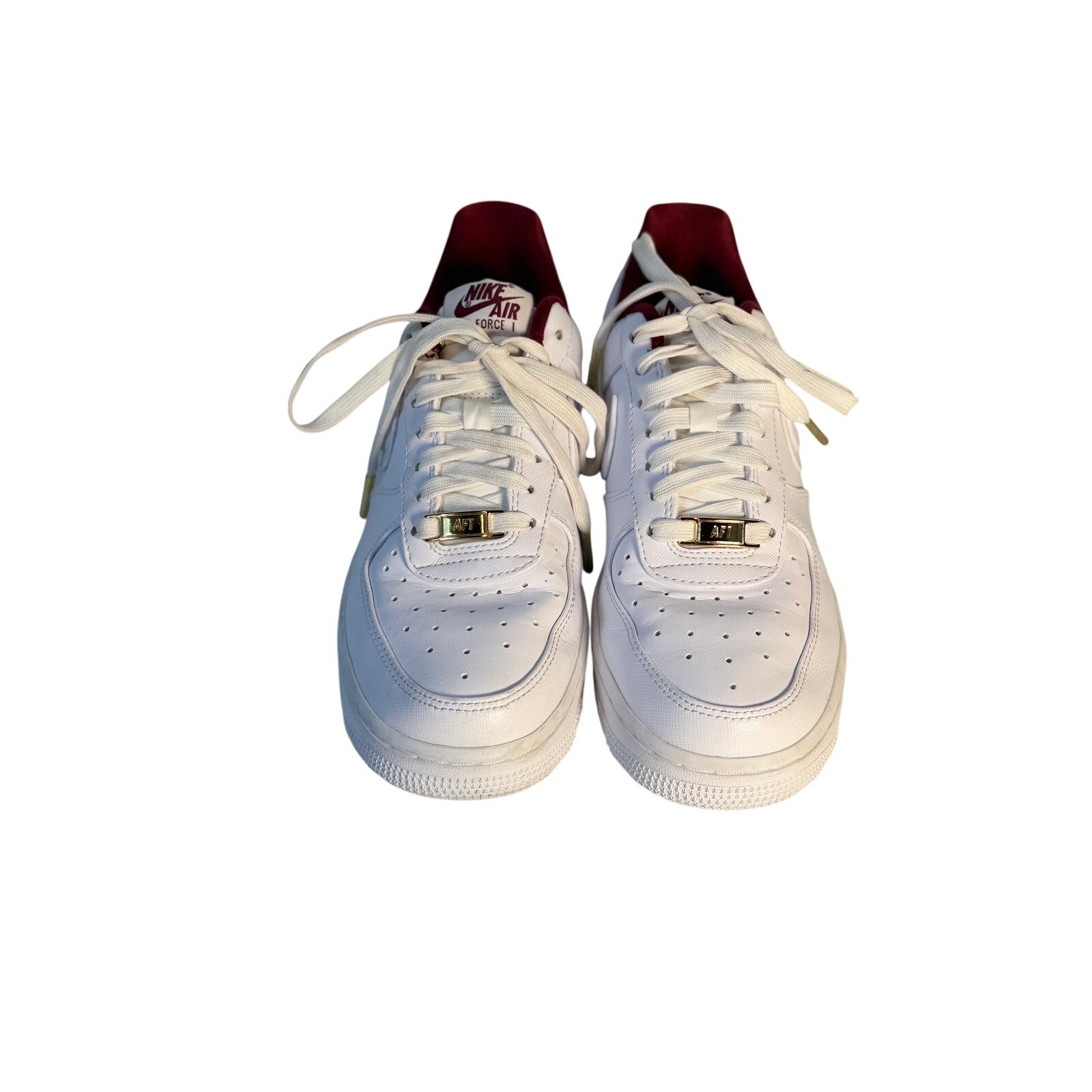 Nike Air Force 1 '07 LV8 White Team Red Men's Sneakers Size 7 New DV7584-100