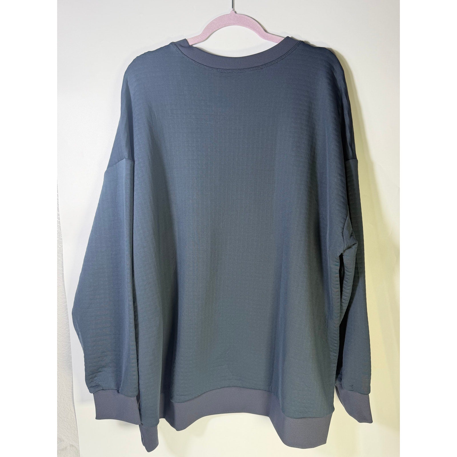 Obermeyer Explorer Tech Crew Pullover Sweatshirt Women's 2XL Blue Nights NWT