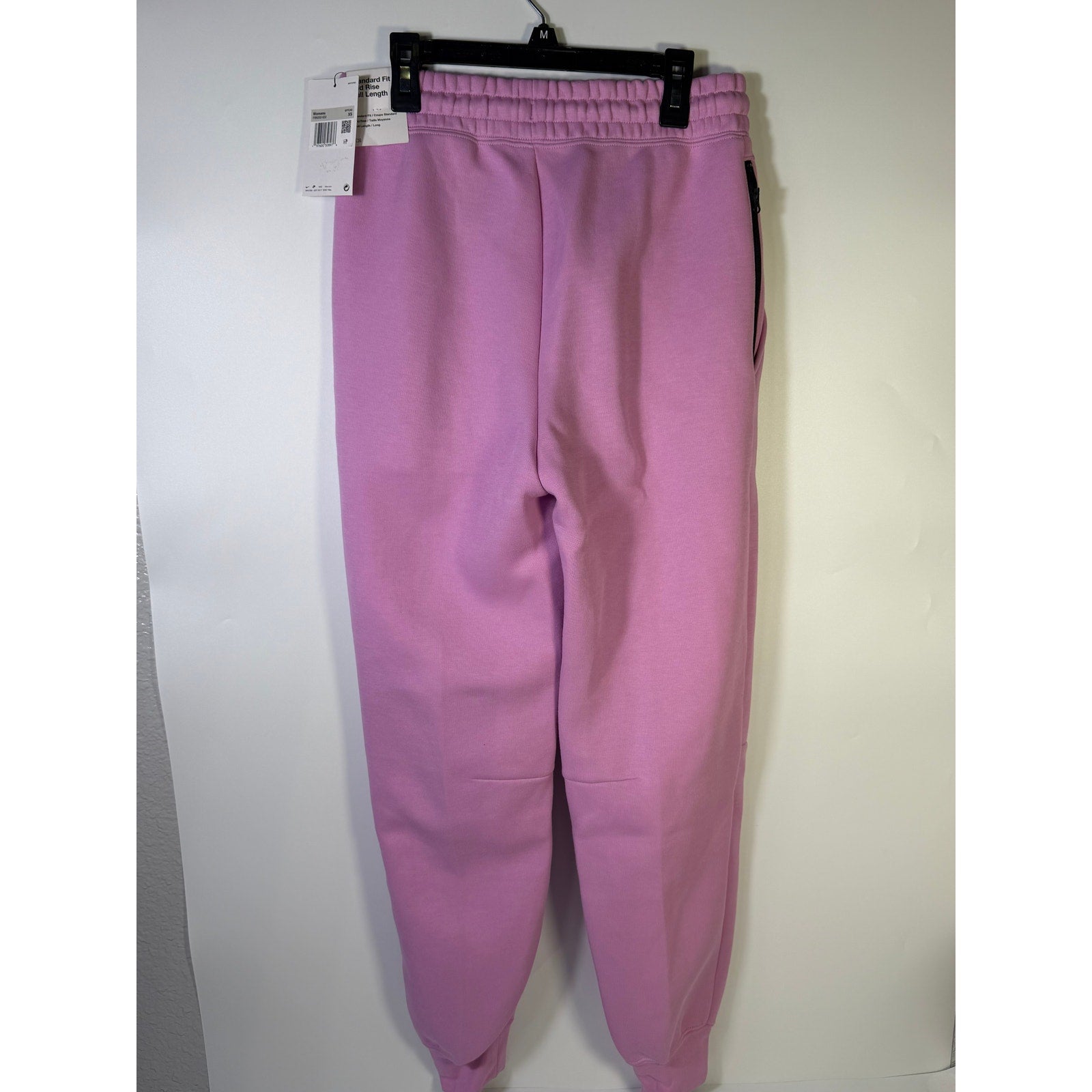 Nike Sportswear Phoenix Fleece Jogger Sweatpants Women's XS Pink Mid Rise NWT