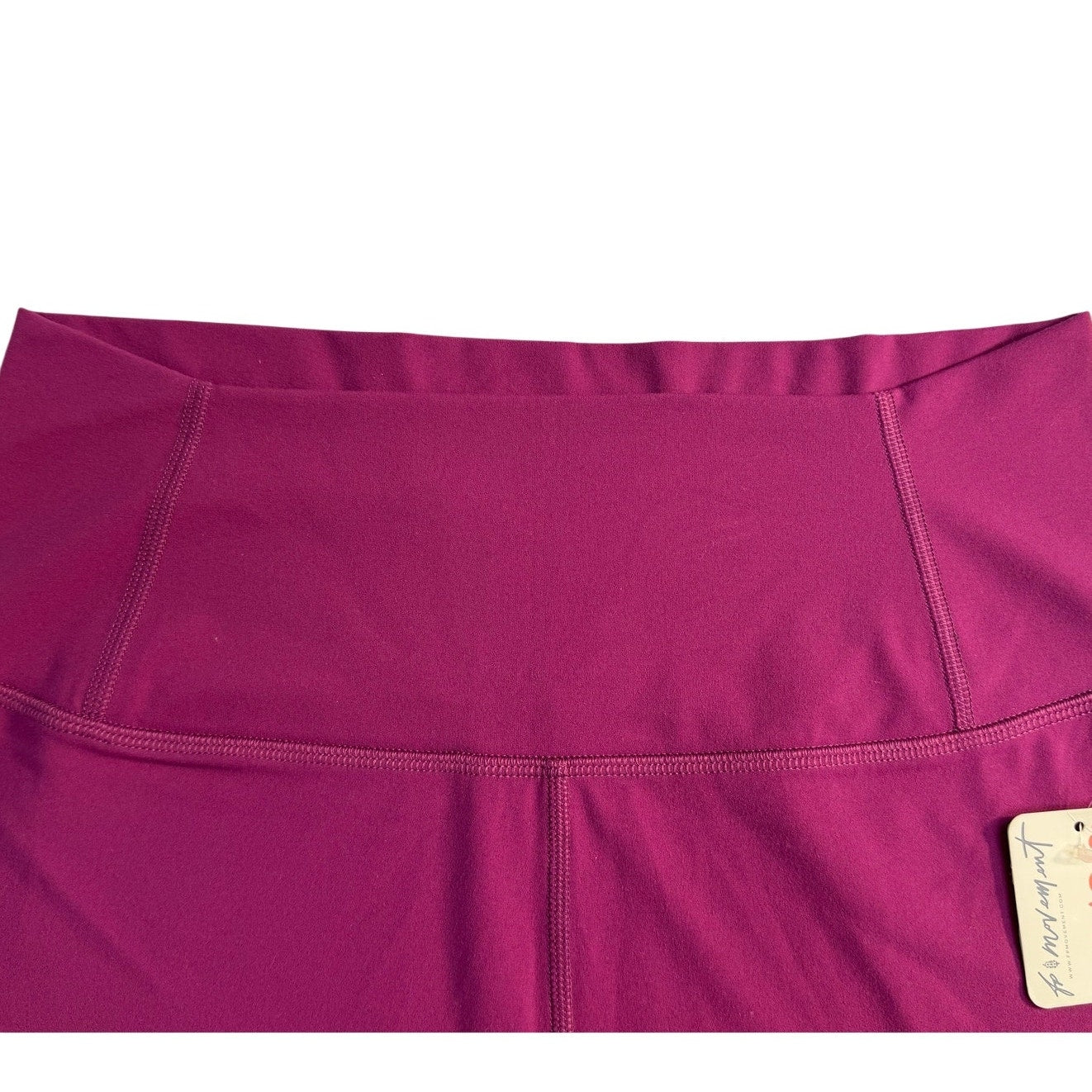 Free People Movement “Never Better” Bike Shorts – Mulberry – Size Large