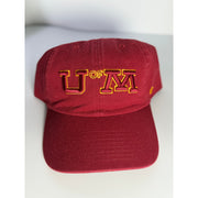 '47 University of Minnesota U of M Adjustable Dad Hat Maroon Gold OSFM