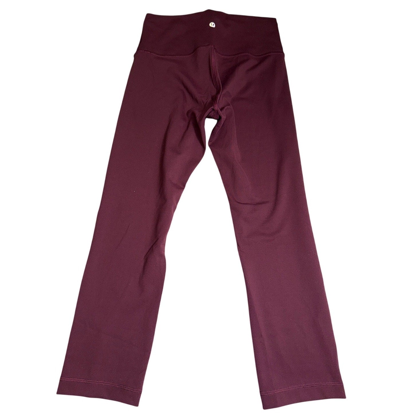 Lululemon Women’s Burgundy High-Rise Flared Yoga Pants Size 6