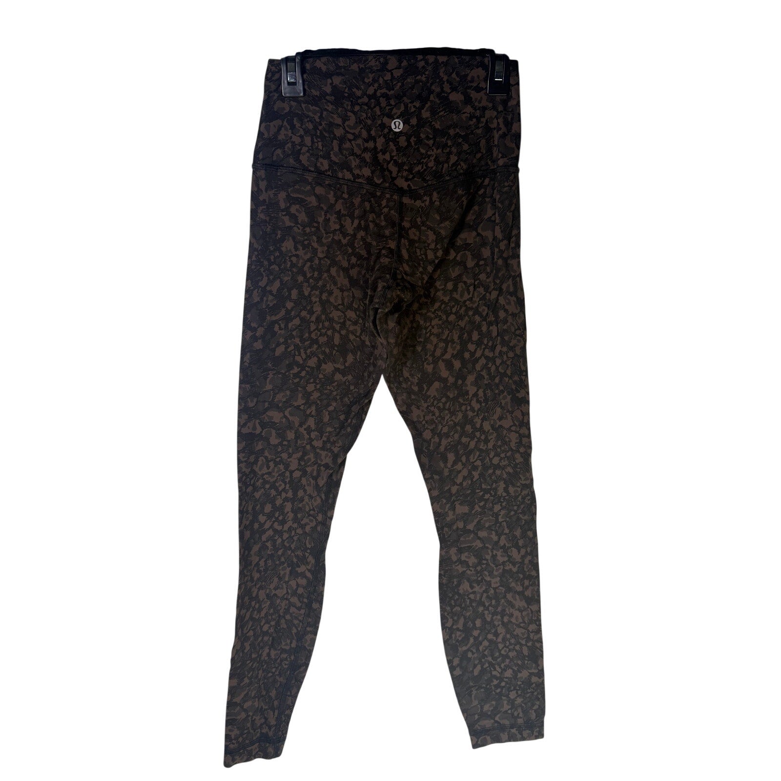 Lululemon Women’s Align High-Rise Leggings 25” Brown Black Camo Size 4
