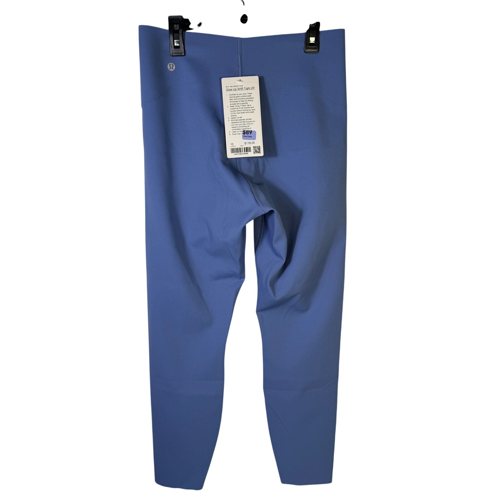 lululemon Glow Up Super-High-Rise Tight 25” Prep Blue Size 10 NWT