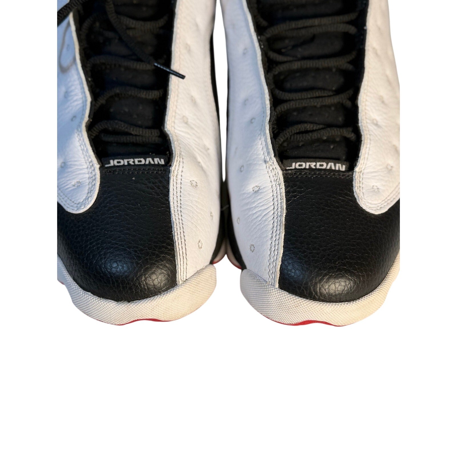 Air Jordan 13 Retro He Got Game Black White Sneakers Men's US 11.5