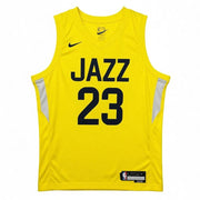 Lauri Markkanen (Large) Gold Utah Jazz Swingman Jersey - Association Edition
