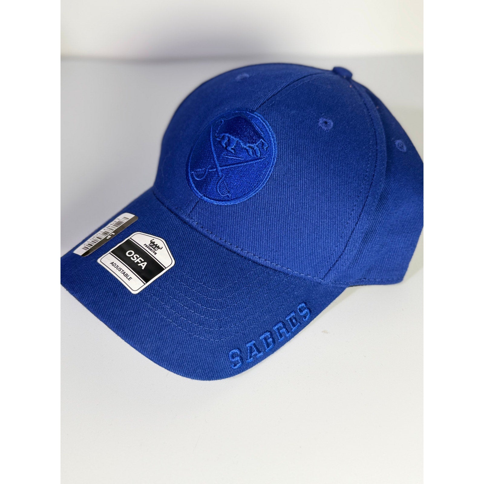 Buffalo Sabres NHL Tonal Blue Adjustable Baseball Cap – OSFA – New With Tags
