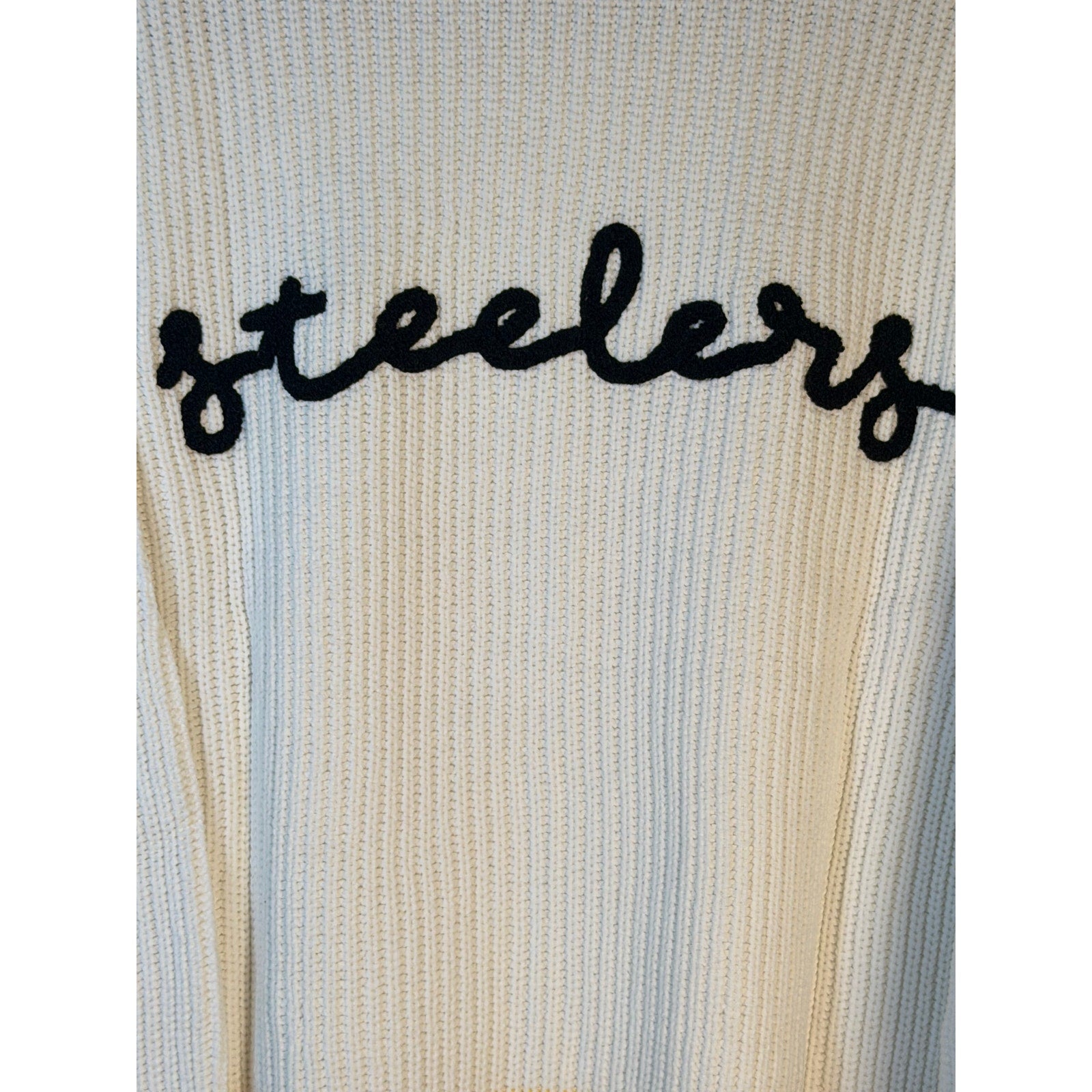 WEAR by Erin Andrews Pittsburgh Steelers Knit Sweater – Women's M/M – NWT