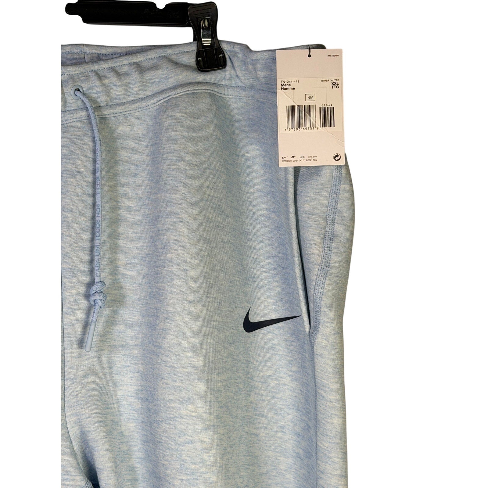 Nike Sportswear Tech Fleece Jogger Pants Men’s XXL Light Blue Heather NWT