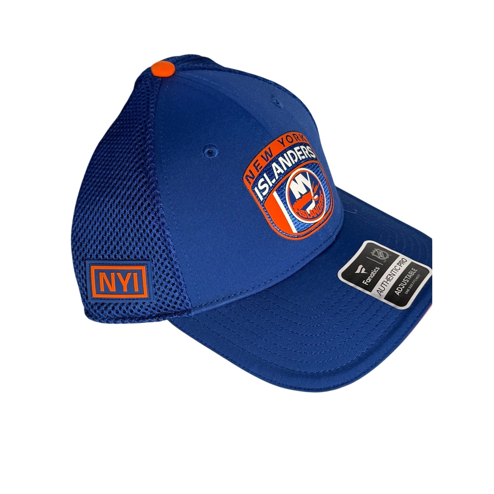 Fanatics New York Islanders Authentic Pro Adjustable Mesh Hat – Blue – NWT