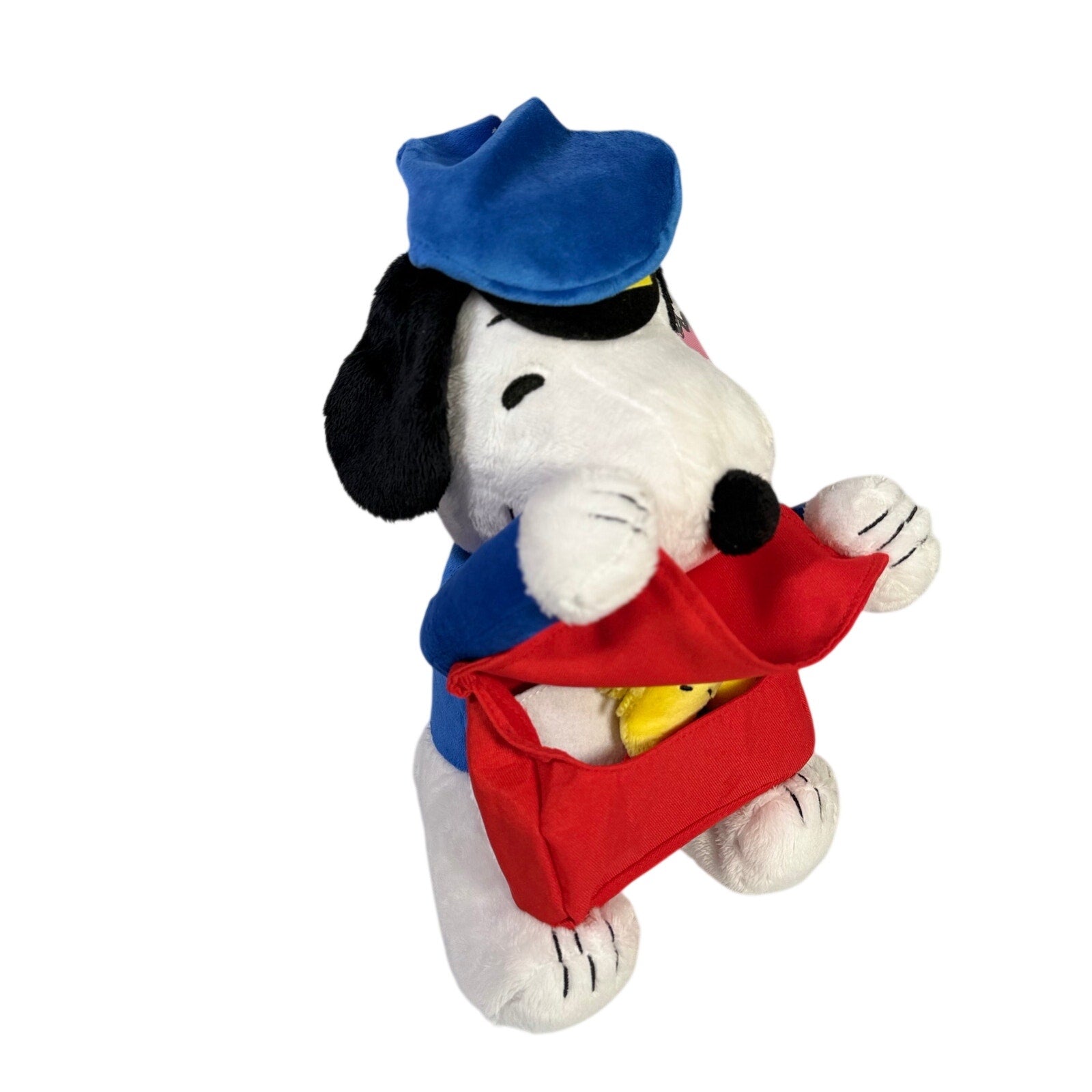 Peanuts Snoopy Animated Plush Mail Carrier Valentine's Day NWT Stuffed Animal