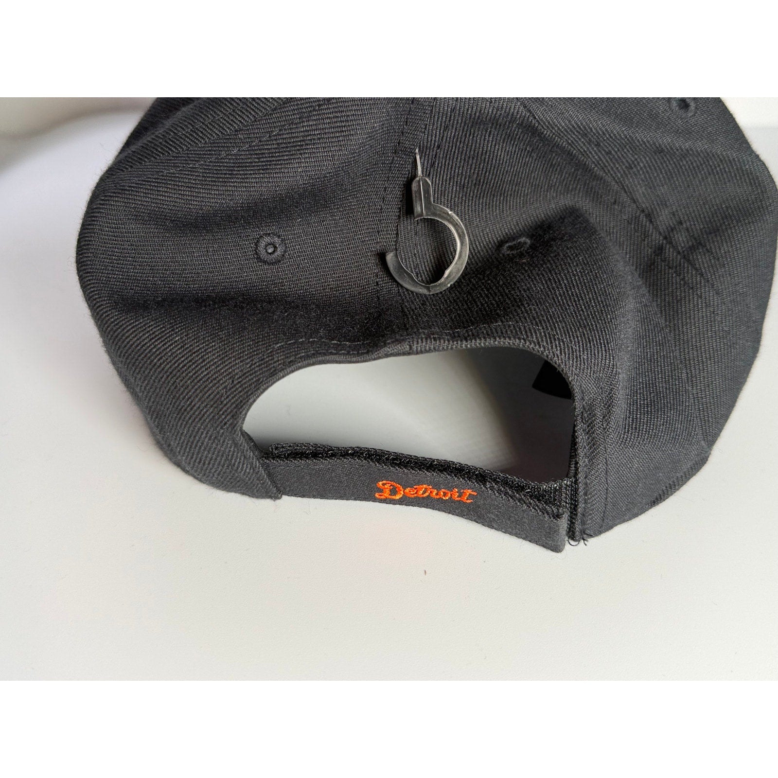 '47 Detroit Tigers MVP Adjustable Hat Black Orange Logo Cap NWT OSFM