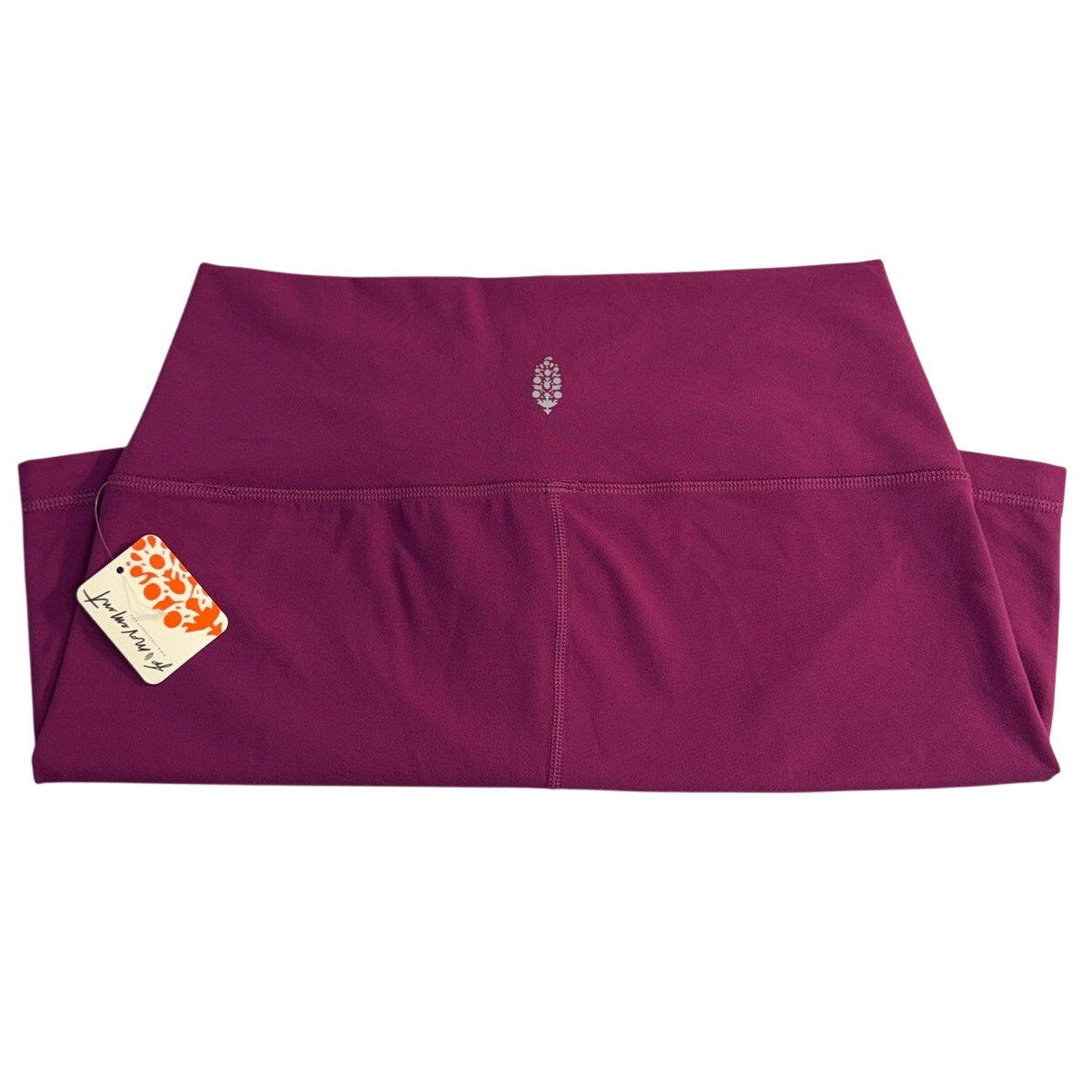 Free People Movement “Never Better” Bike Shorts – Mulberry – Size Large